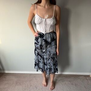 Garage white camisole